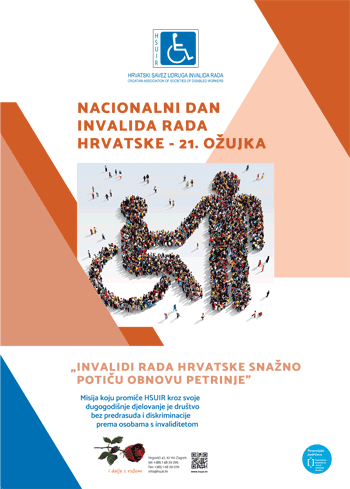 Nacionalni dan invalida rada Hrvatske  - 21. ožujka 2023.