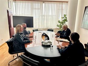 Slika: PREDSTAVNICI HRVATSKOG SAVEZA UDRUGA INVALIDA RADA SUDJELOVALI NA SASTANKU U GRADU ZAGREBU