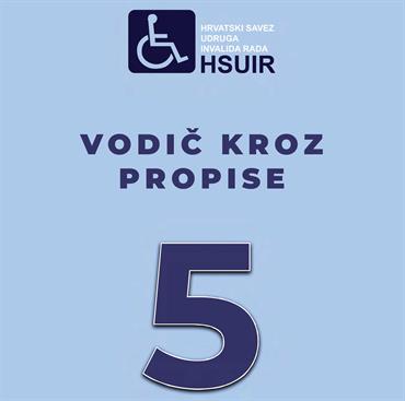 Vodič kroz propise 5