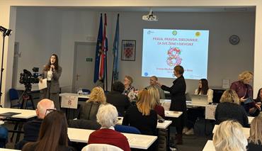 OKRUGLI STOL PRAVA. PRAVDA. DJELOVANJE. ZA SVE ŽENE I DJEVOJČICE