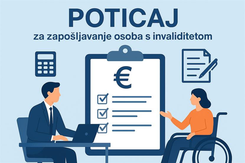 Slika: PRAVILNIK  O IZMJENAMA I DOPUNAMA PRAVILNIKA O POTICAJIMA PRI ZAPOŠLJAVANJU OSOBA S INVALIDITETOM