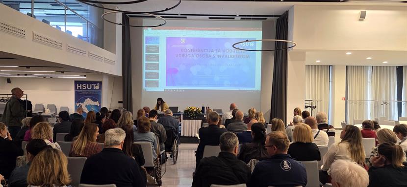 Slika: KONFERENCIJA ZA VODITELJE UDRUGA OSOBA S INVALIDITETOM