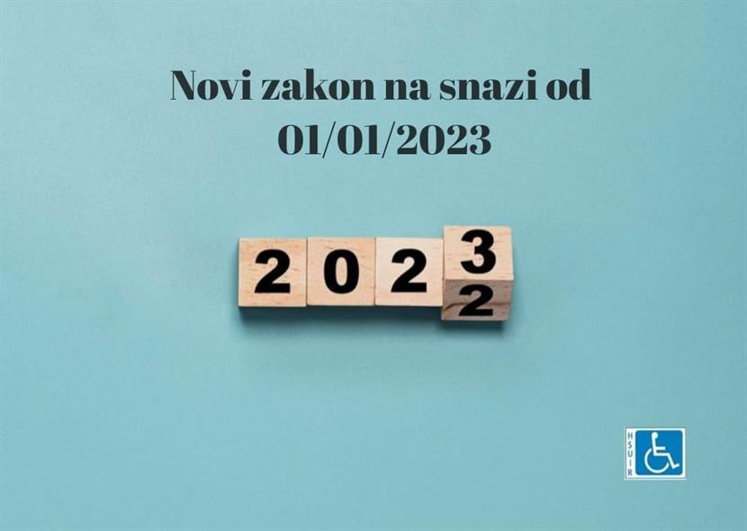 Slika: OD 01. SIJEČNJA NA SNAZI SU NOVI ZAKONI