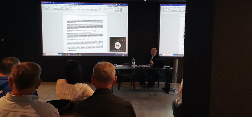 Slika: ODRŽAN III. MODUL IZOBRAZBE ZA KORISNIKE SUSTAVNIH PODRŠKI NACIONALNE ZAKLADE