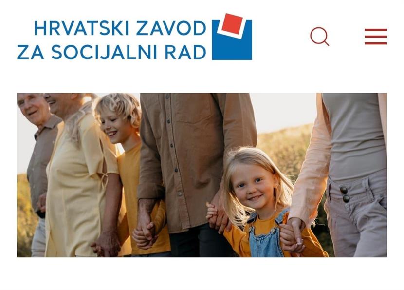 Slika: HRVATSKI ZAVOD ZA SOCIJALNI RAD IMA NOVU WEB STRANICU