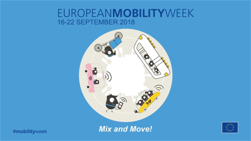 Slika: Europski tjedan mobilnosti  2018. - Kombiniraj i kreni