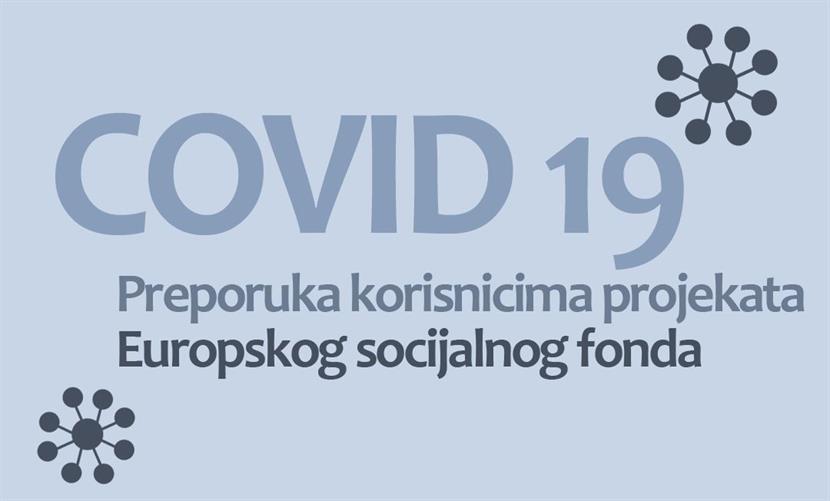 Slika: PREPORUKA KORISNICIMA PROJEKATA EUROPSKOG SOCIJALNOG FONDA