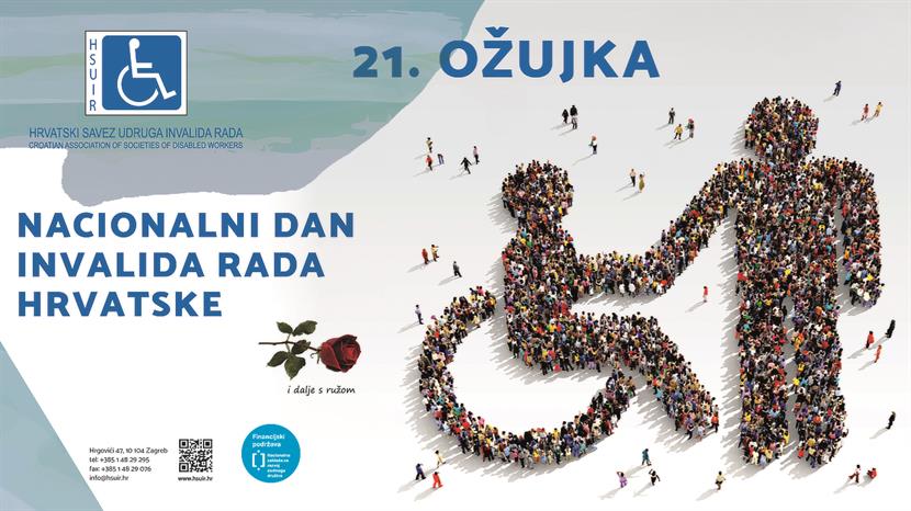 Slika: NACIONALNI DAN INVALIDA RADA HRVATSKE - PRIOPĆENJE ZA MEDIJE