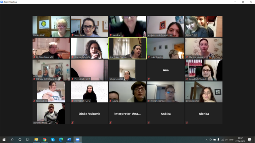 Slika: WEBINAR - POLOŽAJ ŽENA S INVALIDITETOM I COVID - 19