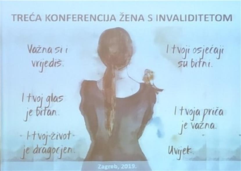 Slika: TREĆA KONFERENCIJA ŽENA S INVALIDITETOM – „NASILJU – NE I NE…“